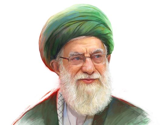  طرح گرافیکی رهبر شهید در سایت رهبری